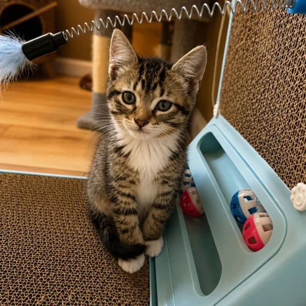 Whisker Foundation Olive Female Gray and White Tabby 2