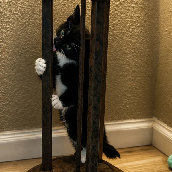 Whisker Foundation Oreo, Female Tuxedo Kitten 2