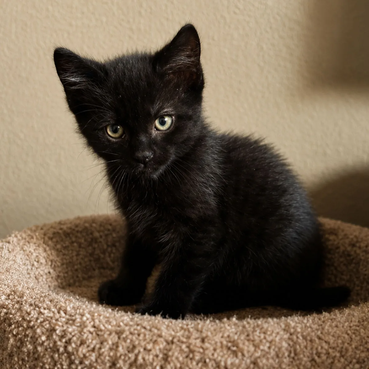 Whisker Foundation - Pepper Black Male Kitten 1