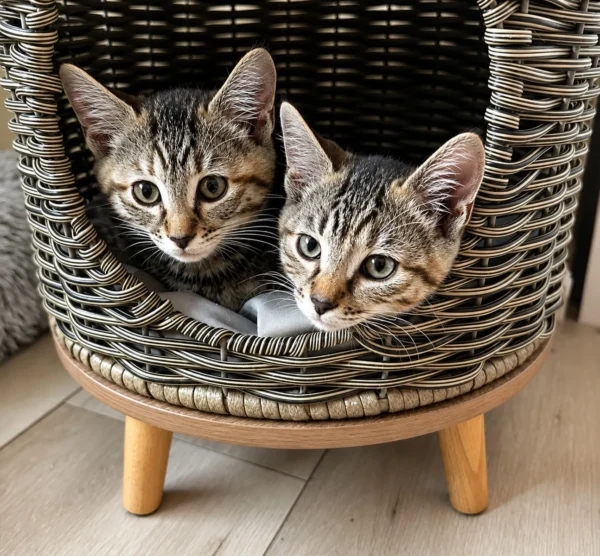 Whisker Foundation Bonded Female Torbie Kittens - 6